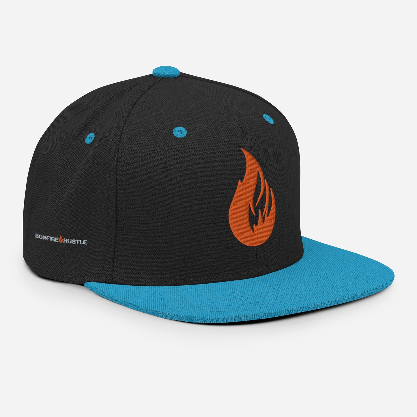 Bonfire Snapback Hat - Bonfire Hustle