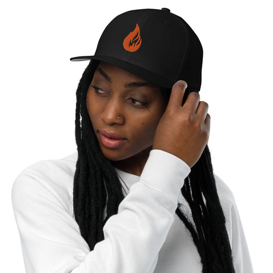 Closed-back trucker cap - Bonfire Hustle