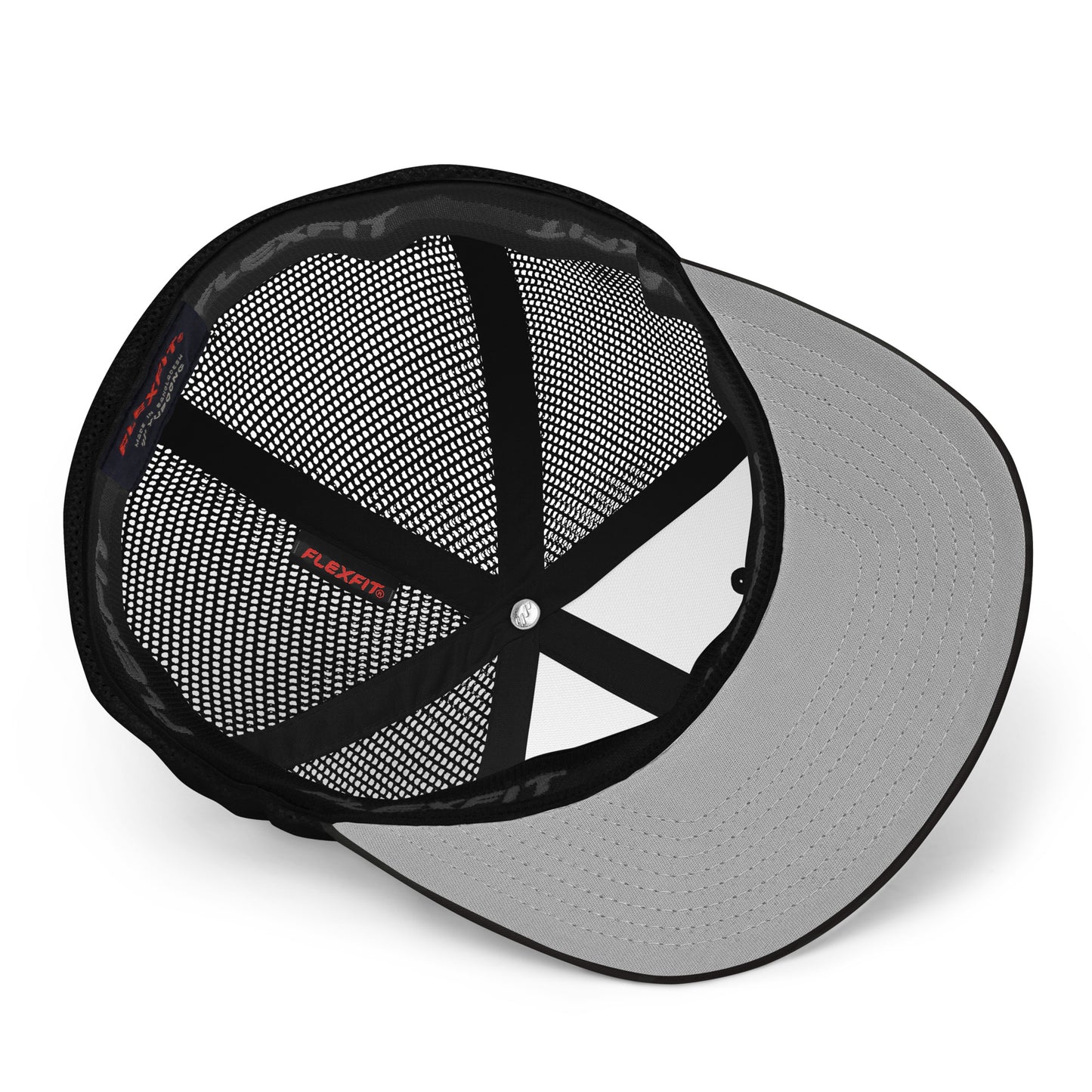 Closed-back trucker cap - Bonfire Hustle