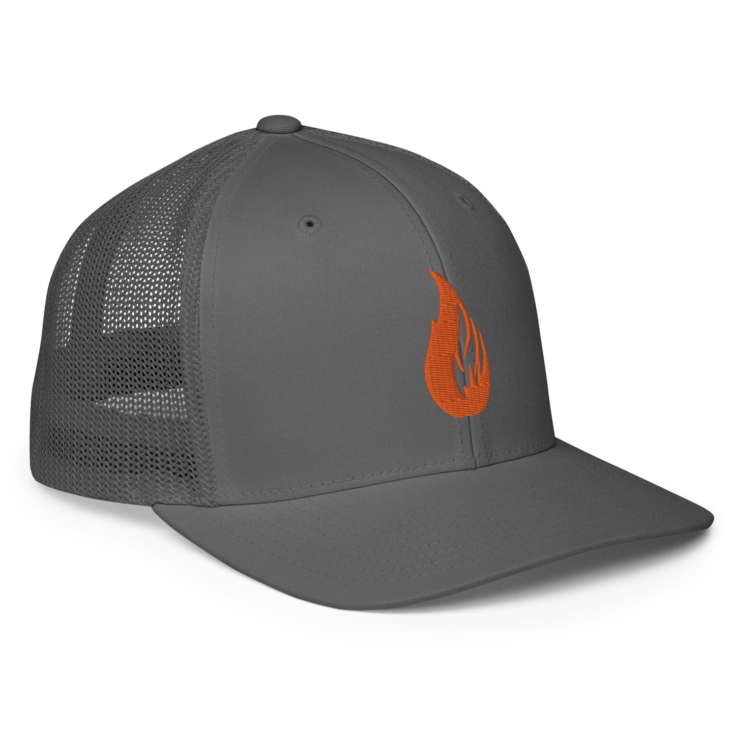 Closed-back trucker cap - Bonfire Hustle