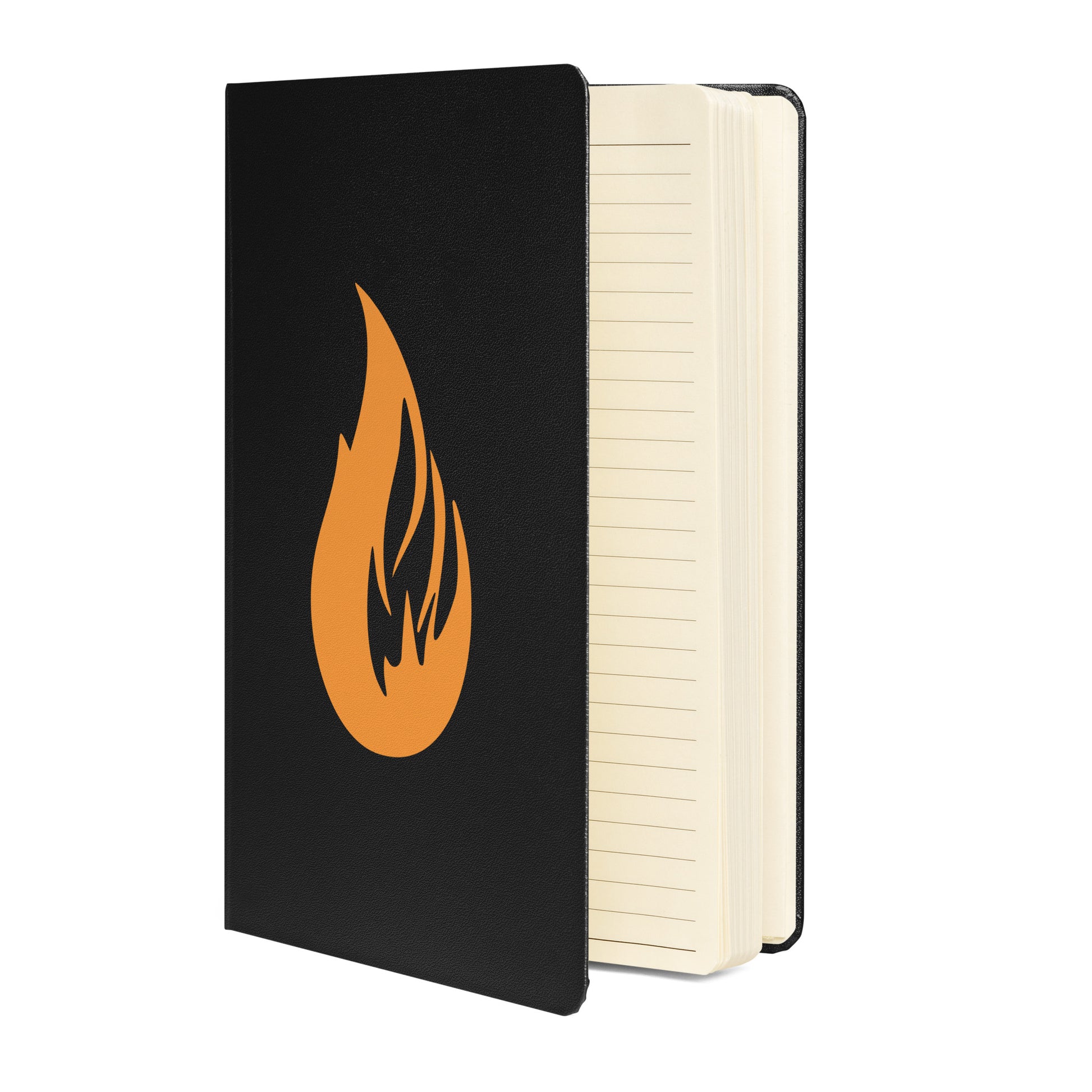 Hardcover bound notebook - Bonfire Hustle