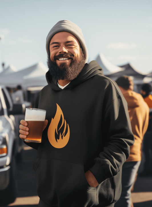 essentials hoodie- Bonfire Hustle