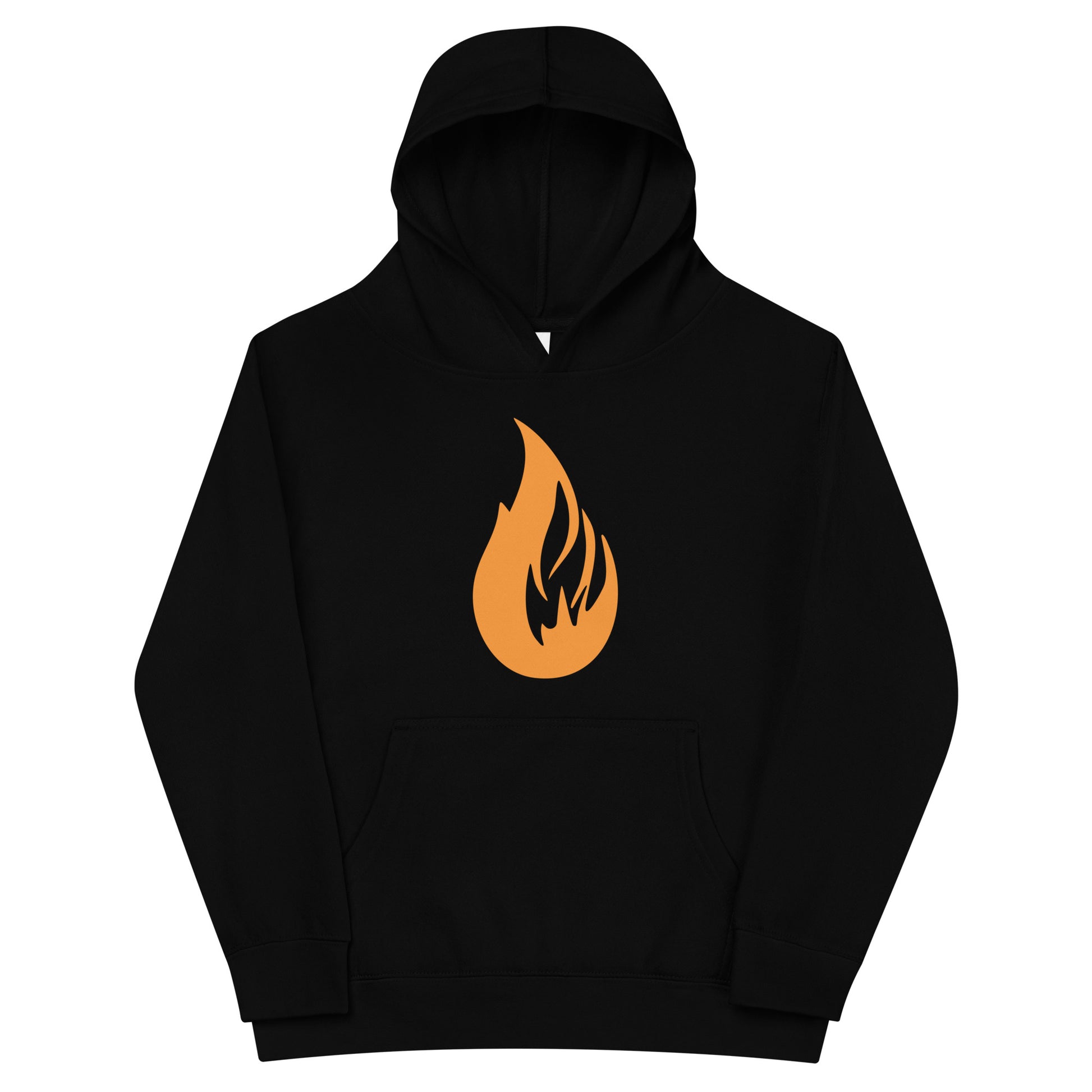 Kids fleece hoodie - Bonfire Hustle