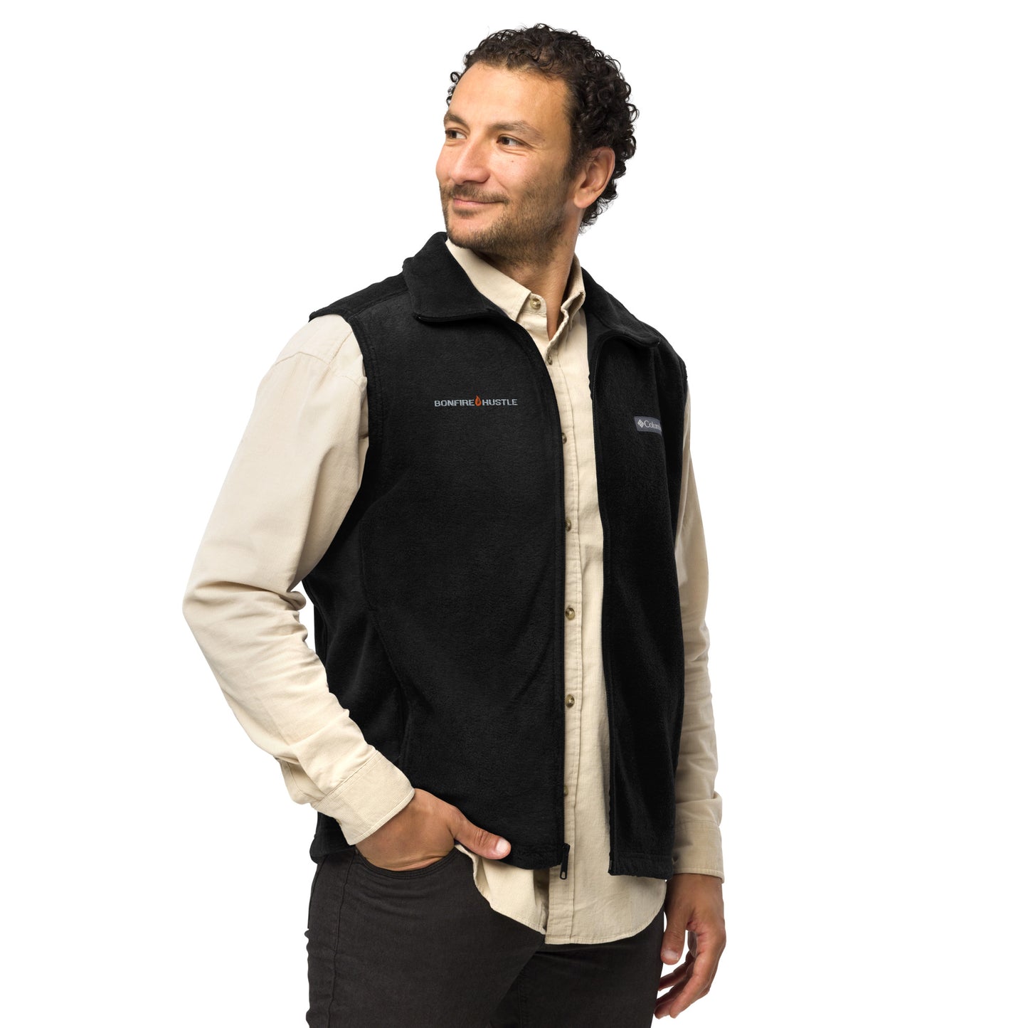 Men’s Columbia fleece vest - Bonfire Hustle