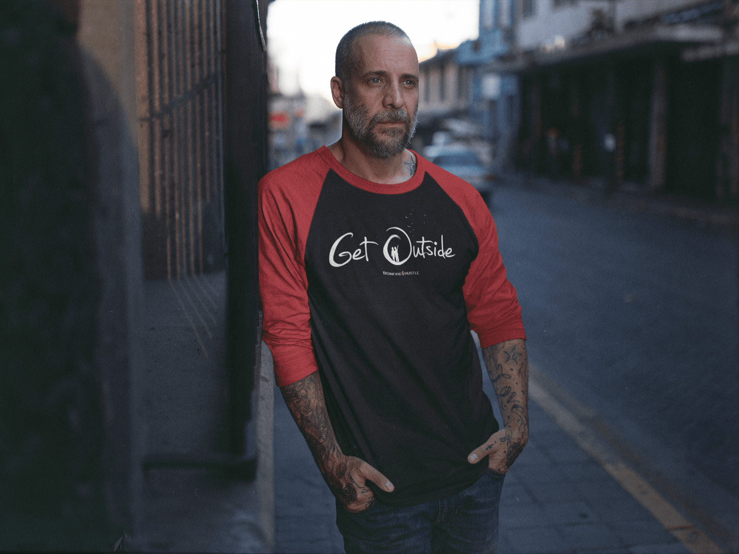 Unisex 3\4 Sleeve Baseball Tee