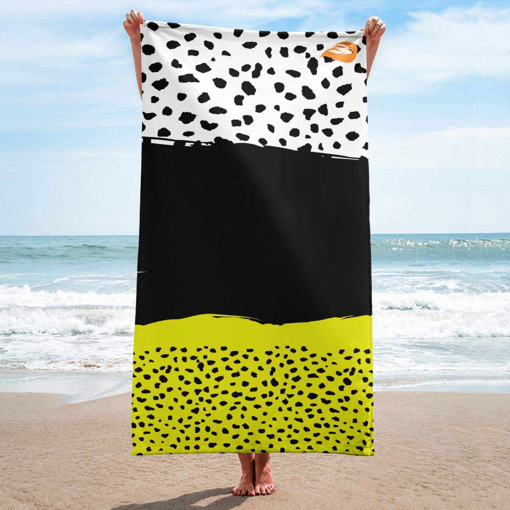 Bonfire Retro Towel - Bonfire Hustle