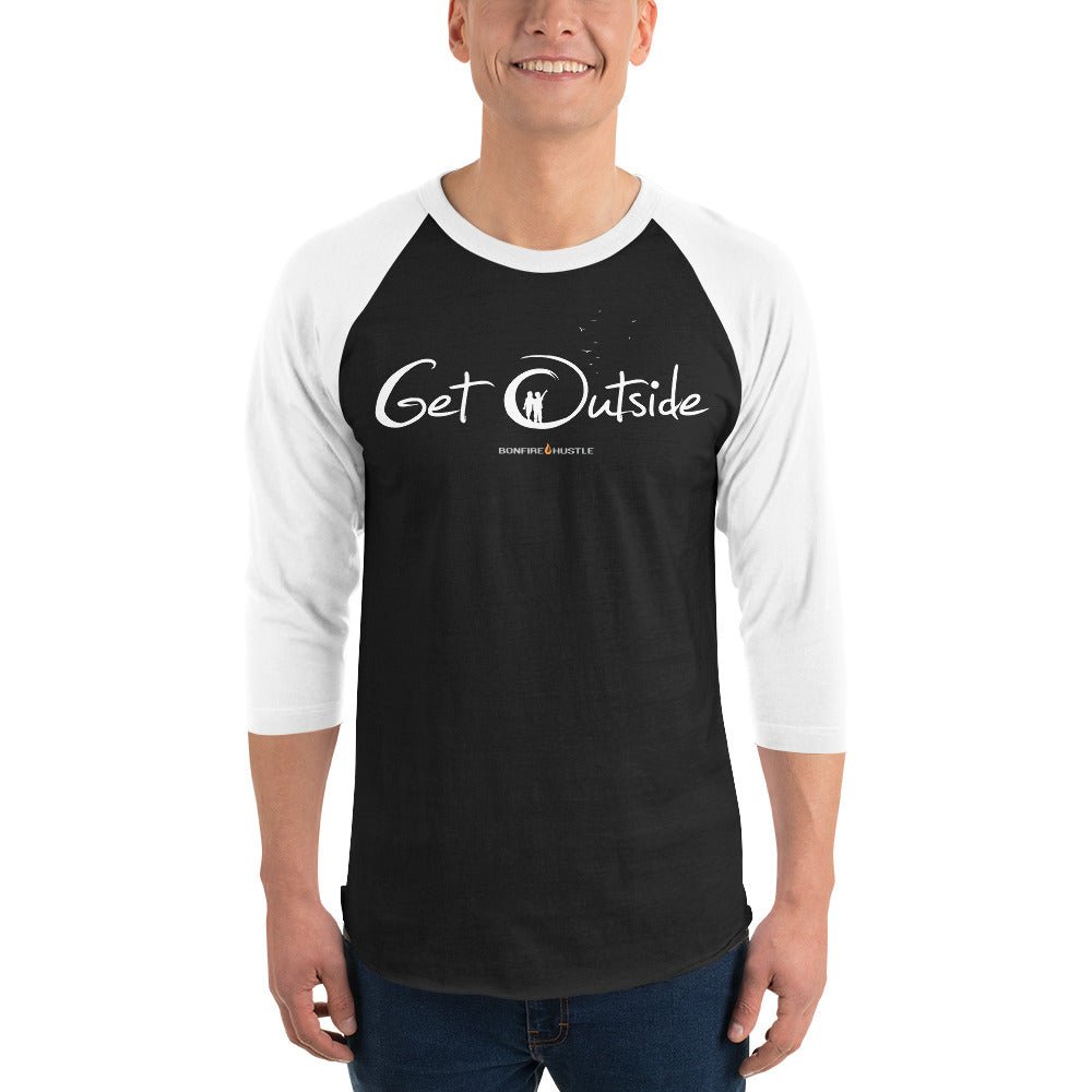 Bonfire 3/4 sleeve - Bonfire Hustle