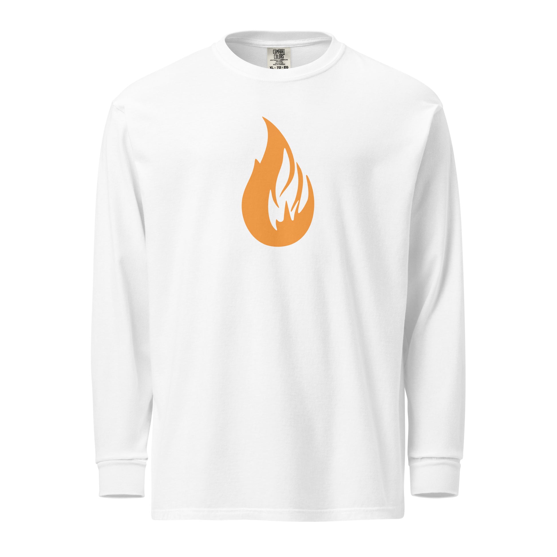 Heavyweight long-sleeve shirt - Bonfire Hustle