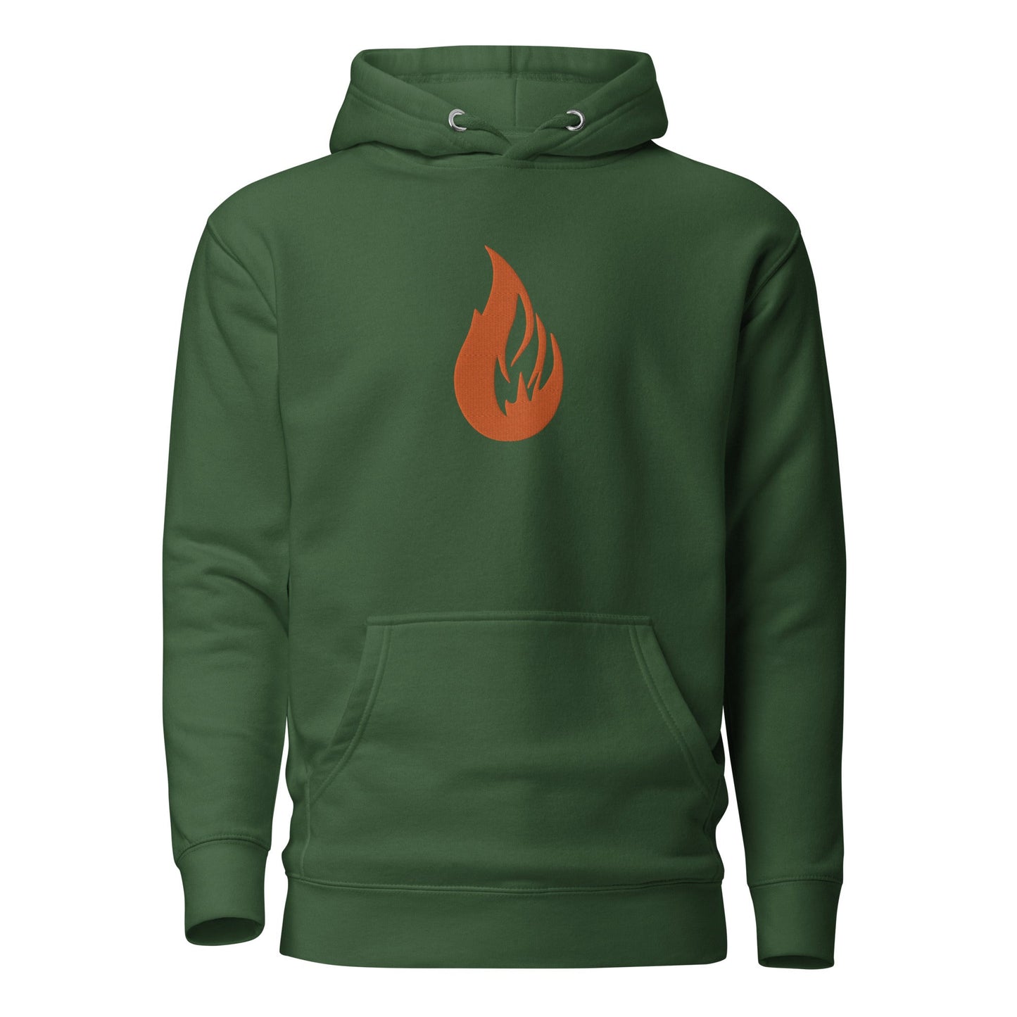 Unisex Embroidered Hoodie - Bonfire Hustle