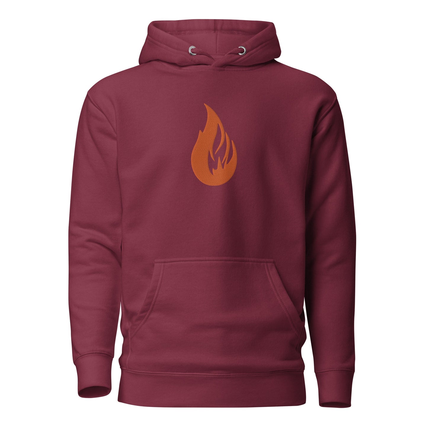 Unisex Embroidered Hoodie - Bonfire Hustle