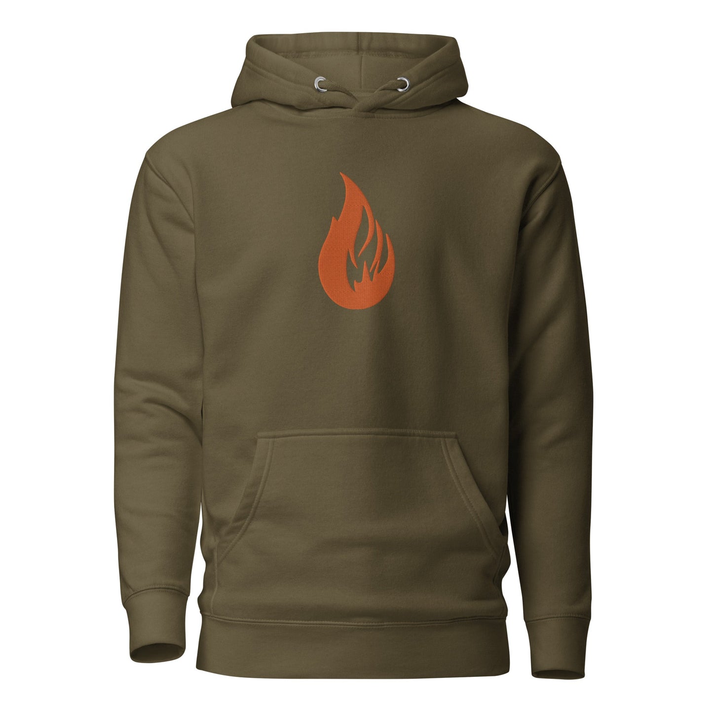 Unisex Embroidered Hoodie - Bonfire Hustle