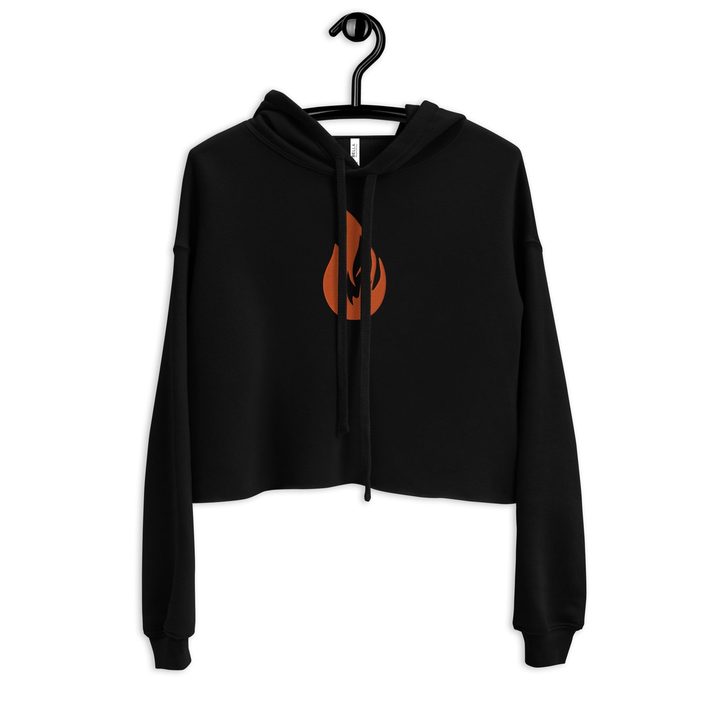 Crop Hoodie - Bonfire Hustle