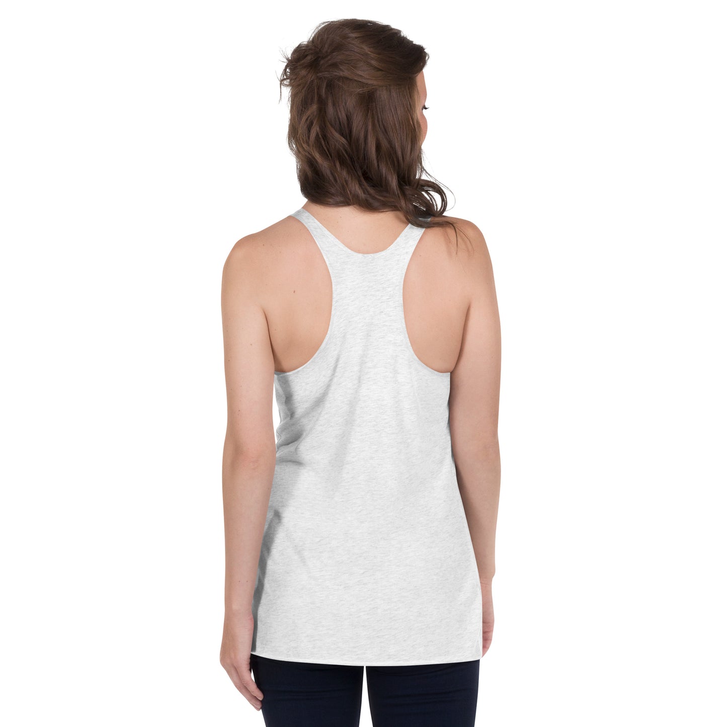 Women's Racerback Tank - Bonfire Hustle