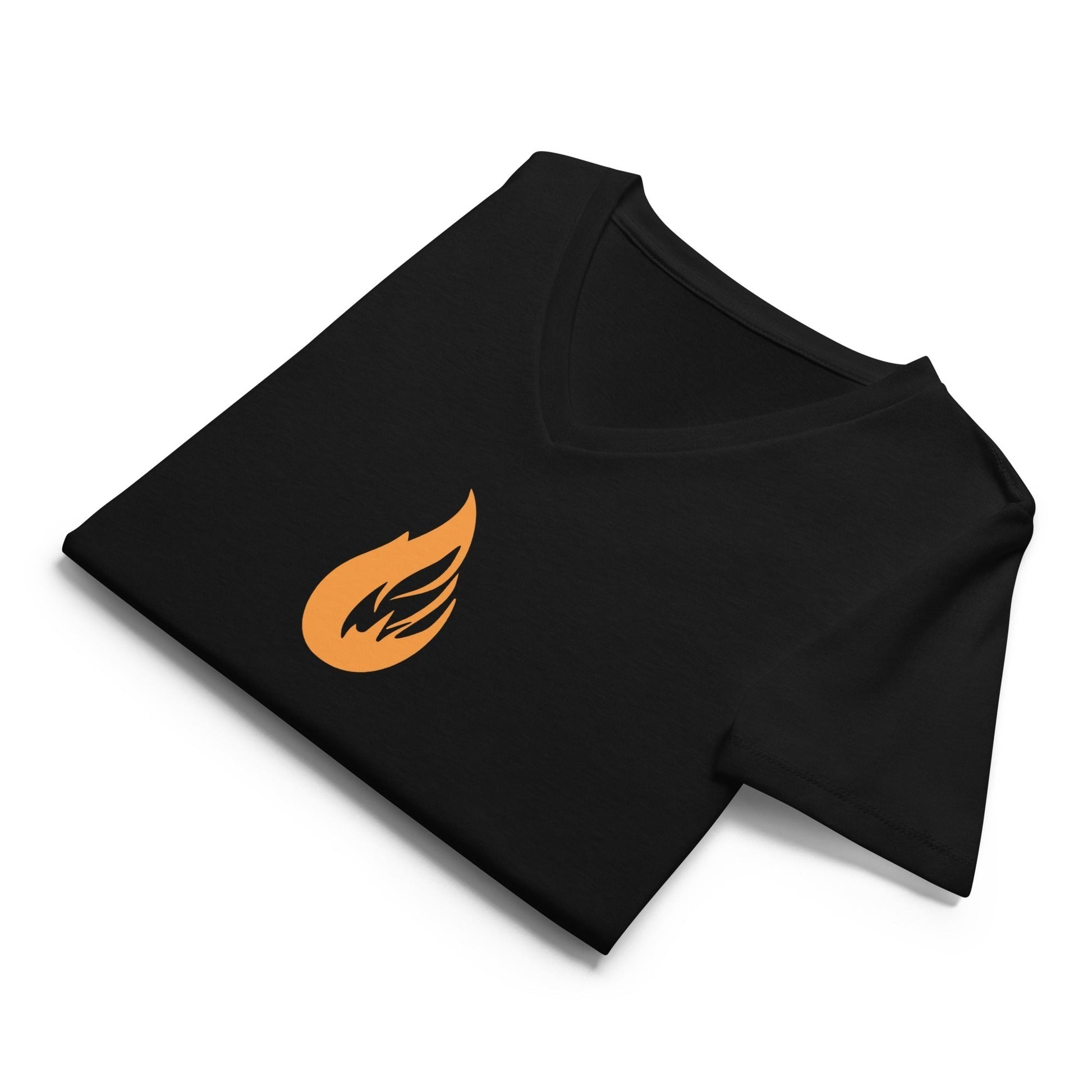 Women’s Bonfire v-neck t-shirt - Bonfire Hustle