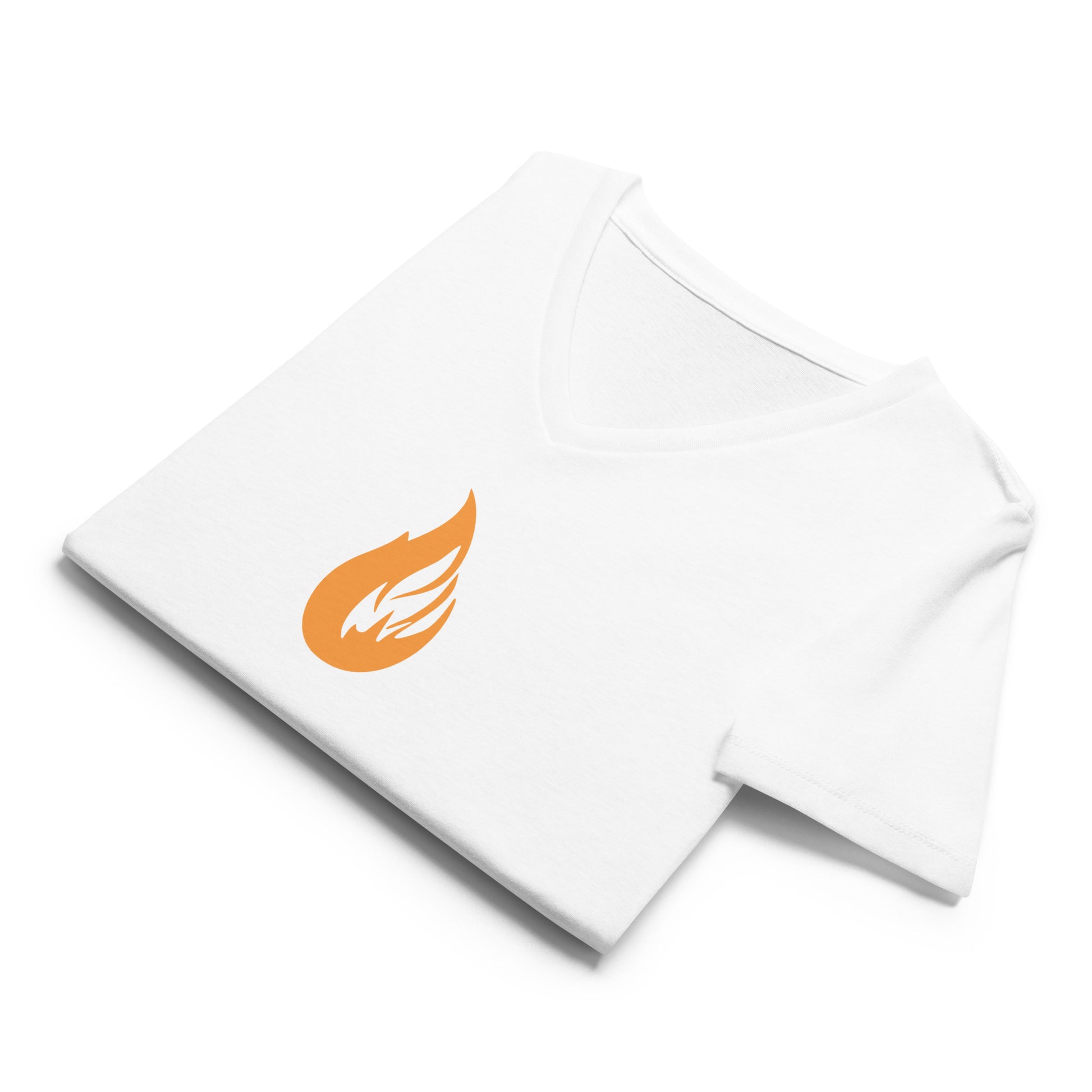 Women’s Bonfire v-neck t-shirt - Bonfire Hustle