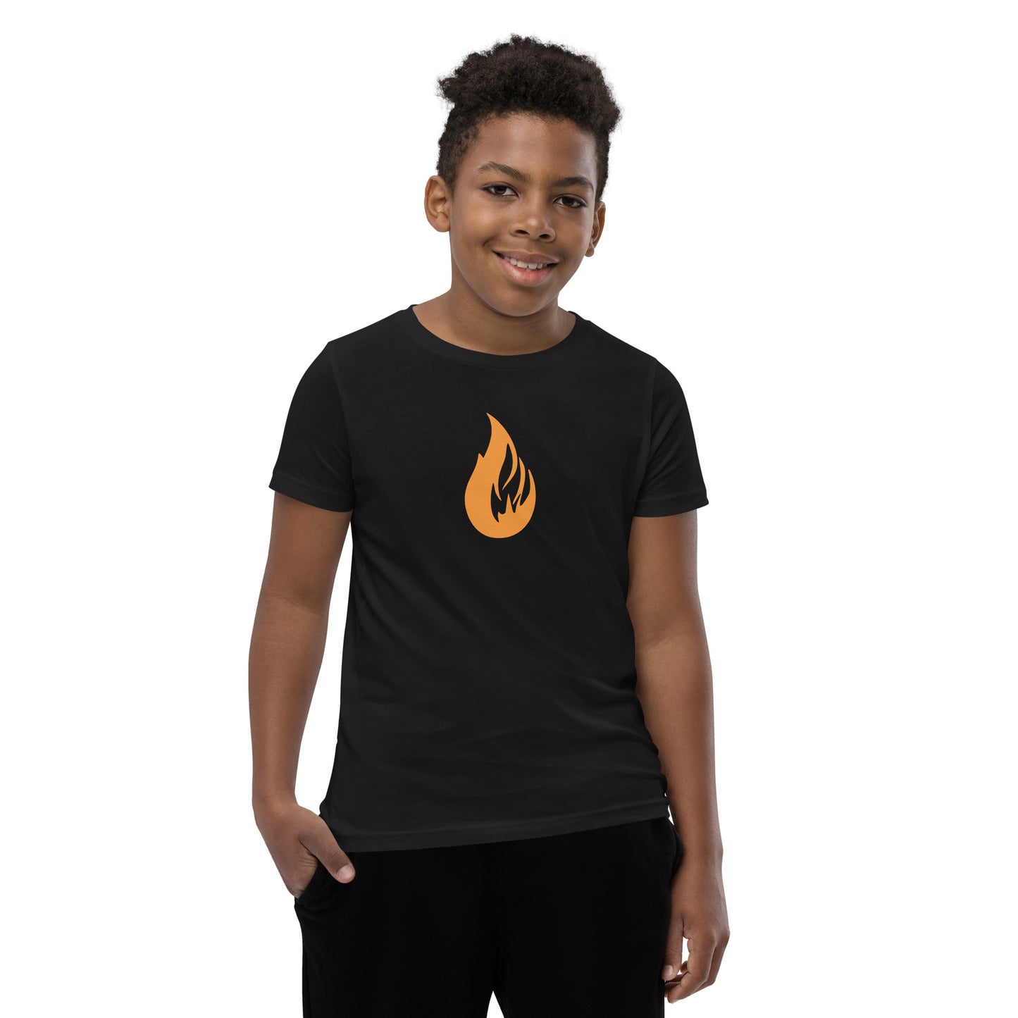 Bonfire Youth Tee - Bonfire Hustle