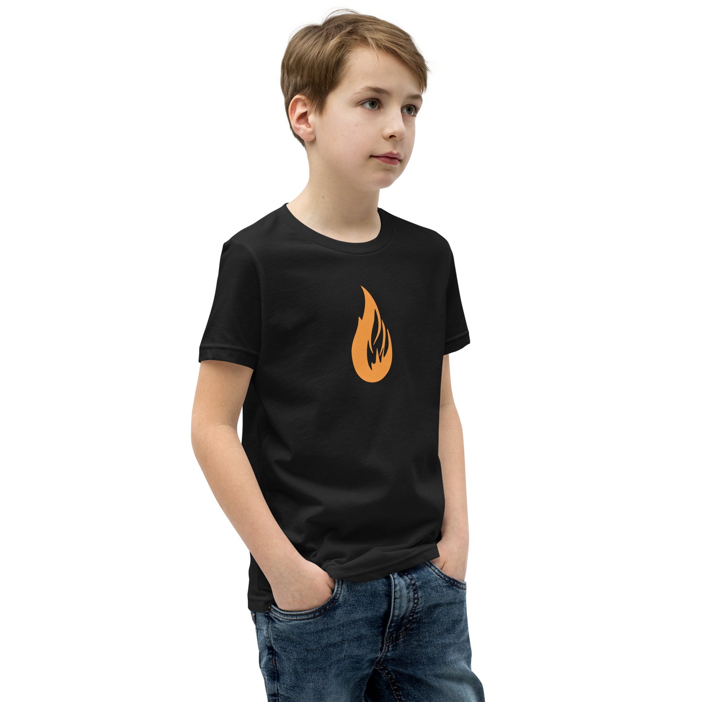 Bonfire Youth Tee - Bonfire Hustle