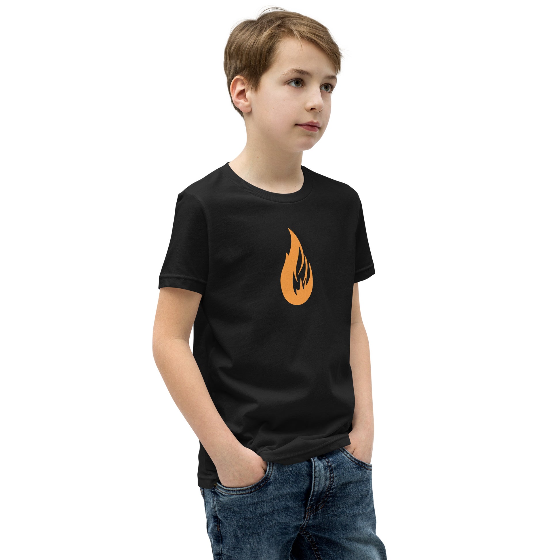 Bonfire Youth Tee - Bonfire Hustle